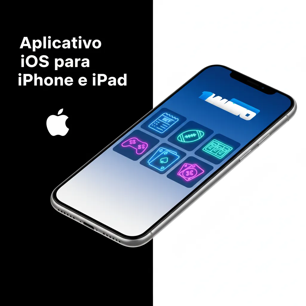 App iOS para iPhone e iPad, grátis e leve, com apostas ao vivo, cassino e pagamentos locais; requer iOS 12+ e ~150 MB.