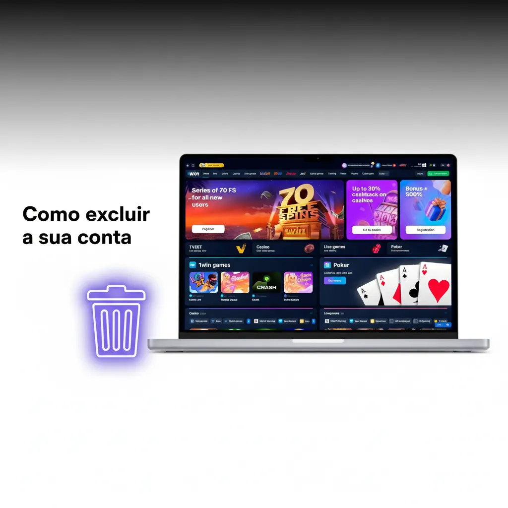Como excluir sua conta: contate suporte, saque saldo, encerre apostas, envie documentos (se pedido) e aguarde confirmação.