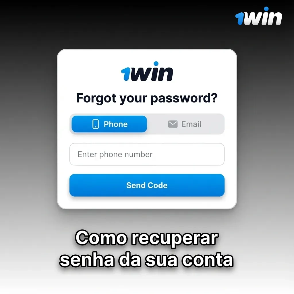 Ilustração de tela de login com opção “Esqueci minha senha” destacando etapas de recuperação de acesso