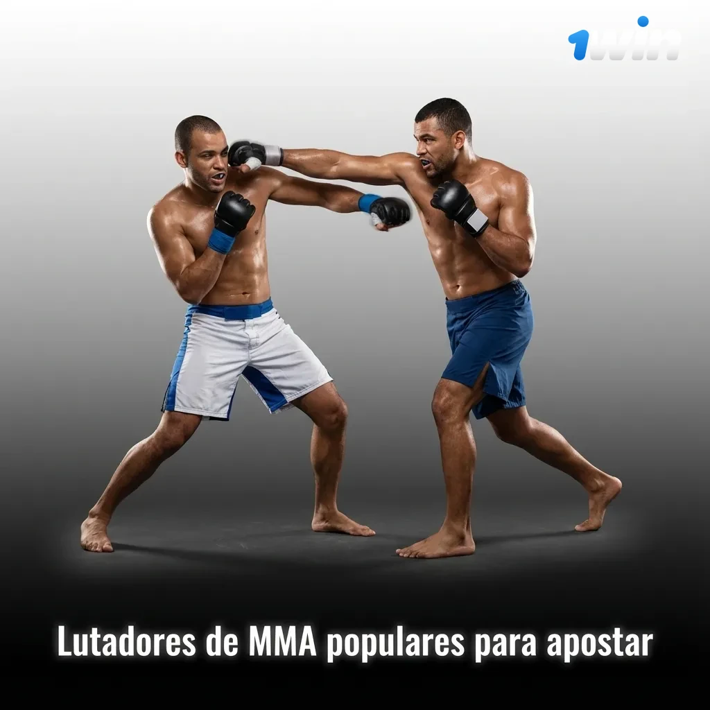 Colagem de lutadores de MMA famosos como Charles Oliveira, Adesanya, Nunes e Ngannou em poses de combate no octógono