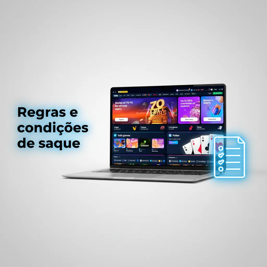 Infográfico com regras de saque no Brasil: KYC, titularidade, bônus, limites por método e operações em BRL.