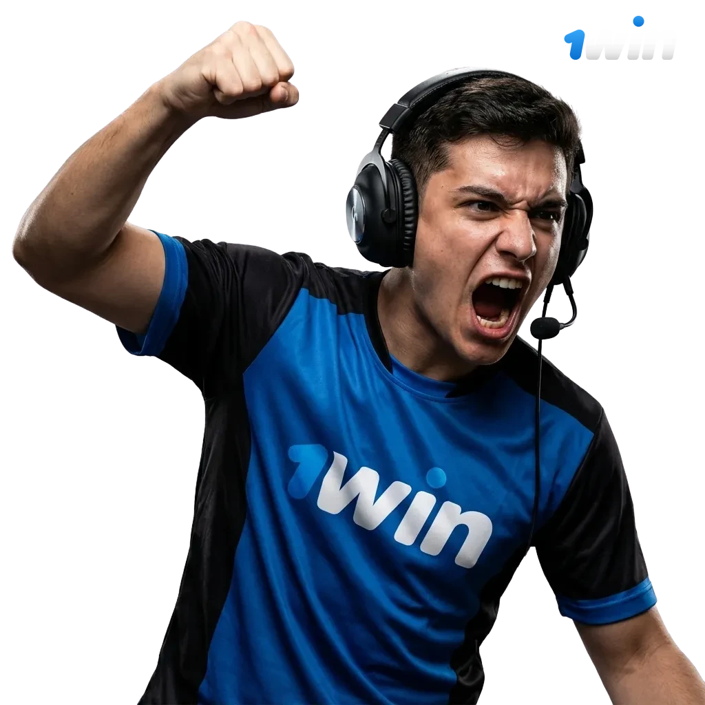 Banner da 1win Brasil promovendo apostas em e-sports com bônus de boas-vindas de até 500% para novos jogadores