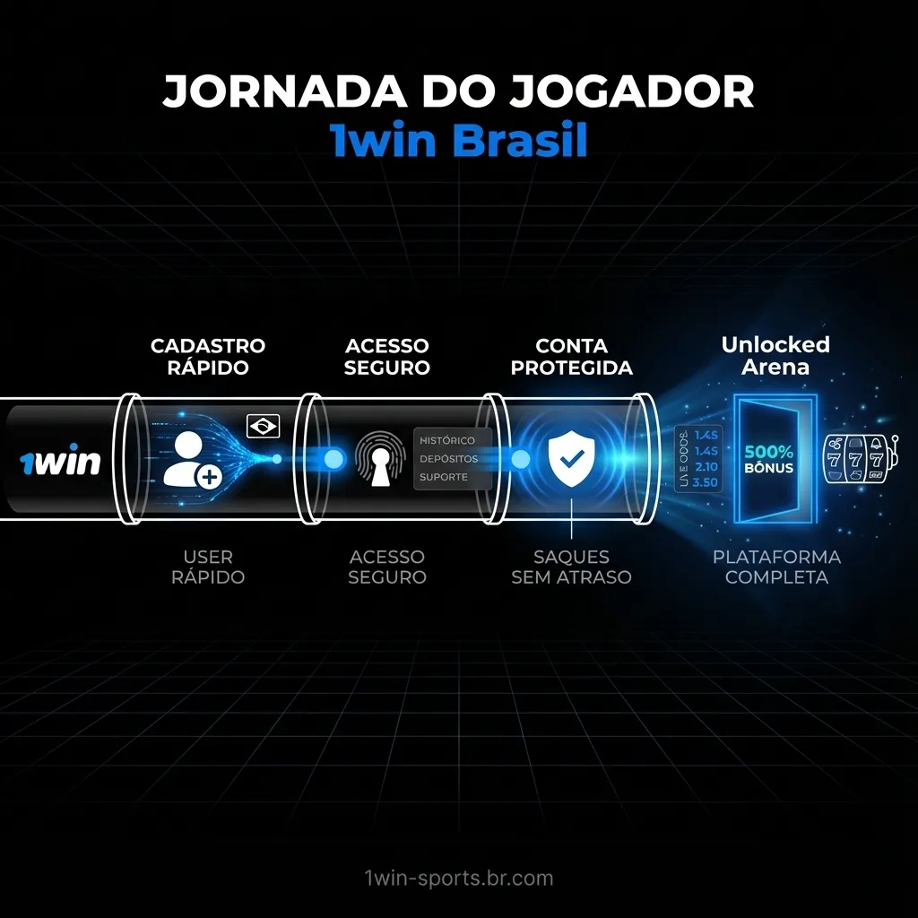 Cadastro e login na 1win Brasil - aposte e jogue com segurança