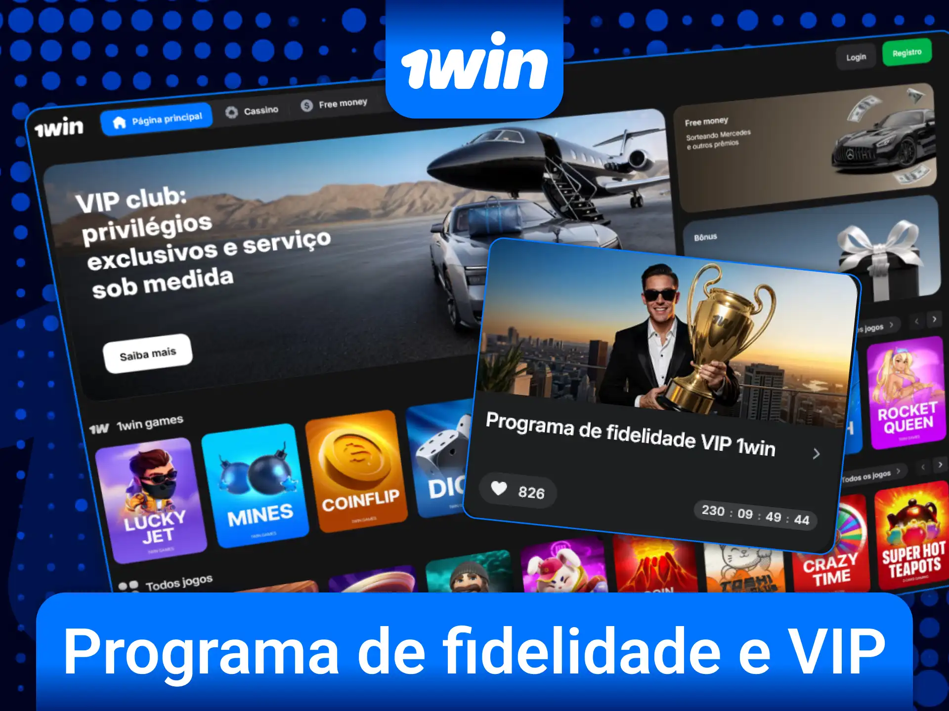 Torne-se um jogador VIP na 1win e garanta benefícios exclusivos com bônus incríveis.