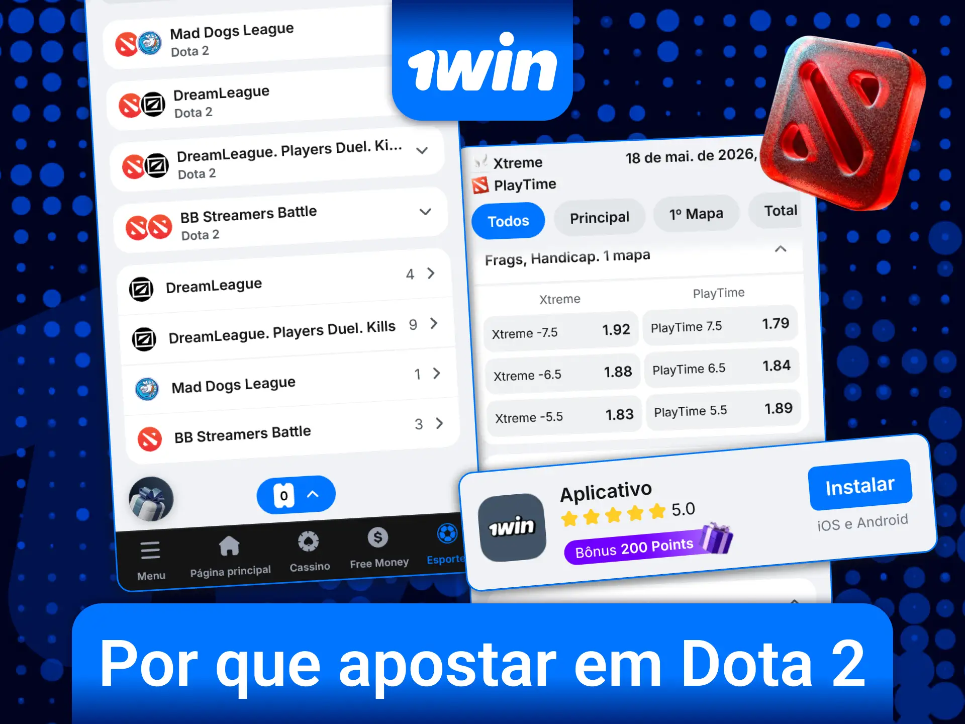 Entenda os grandes benefícios e escolha a 1win para apostar em Dota 2 com segurança.