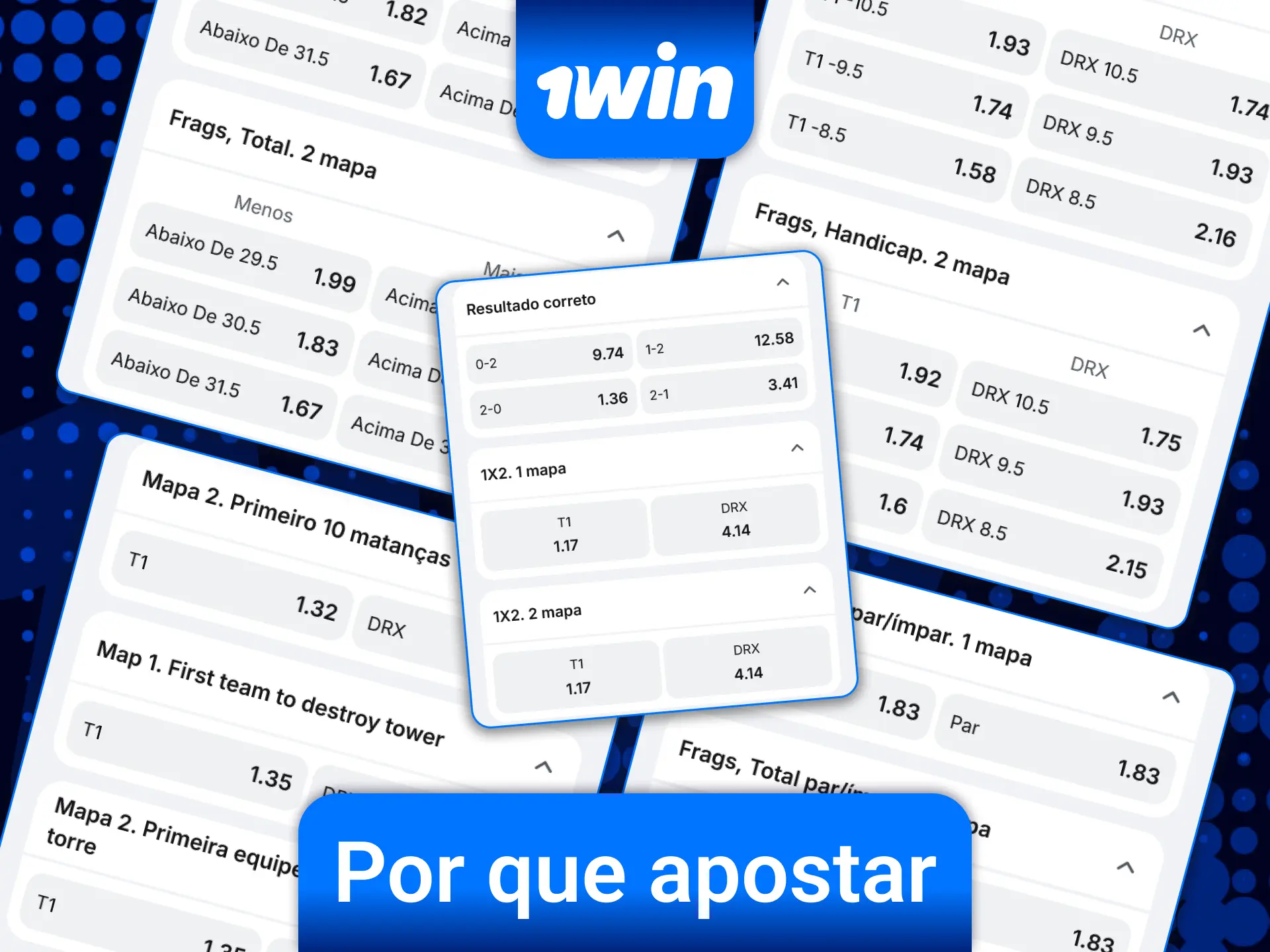 Descubra as grandes vantagens de escolher a 1win para suas apostas em League of Legends.