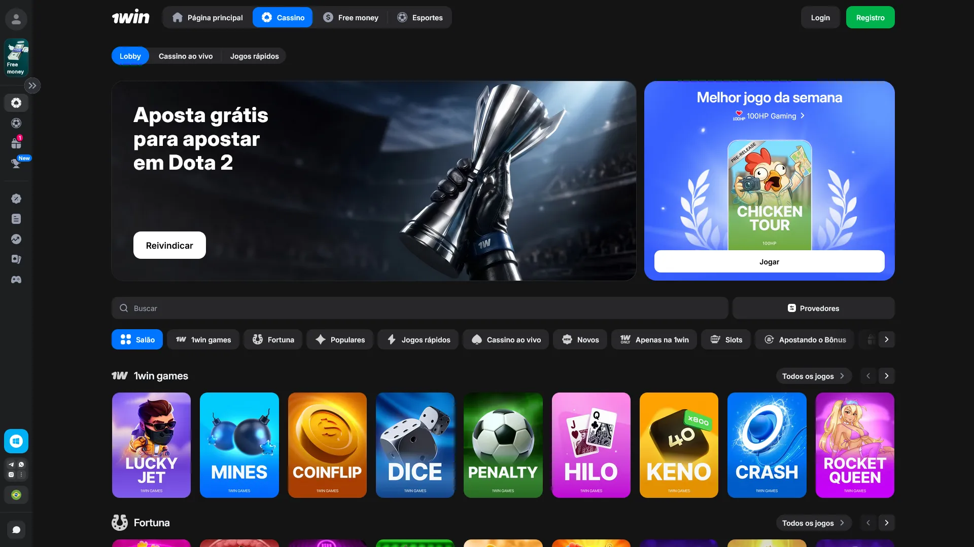 Jogue os melhores jogos de cassino online na plataforma 1win.