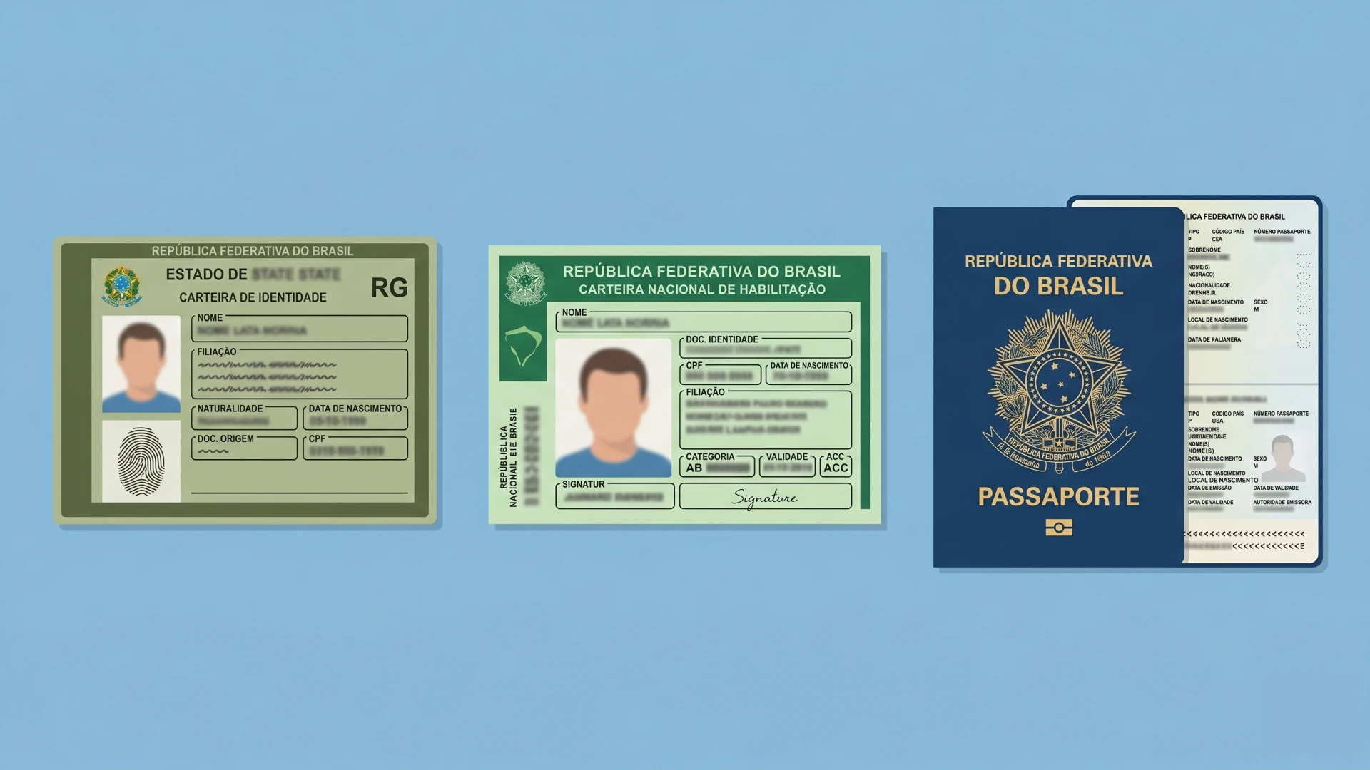 Prepare um documento de identificação oficial para validar sua verificação na 1win Brasil.