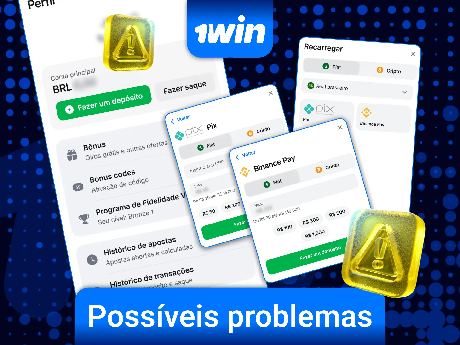 Evite possíveis problemas em pagamentos na 1win seguindo as orientações corretas.