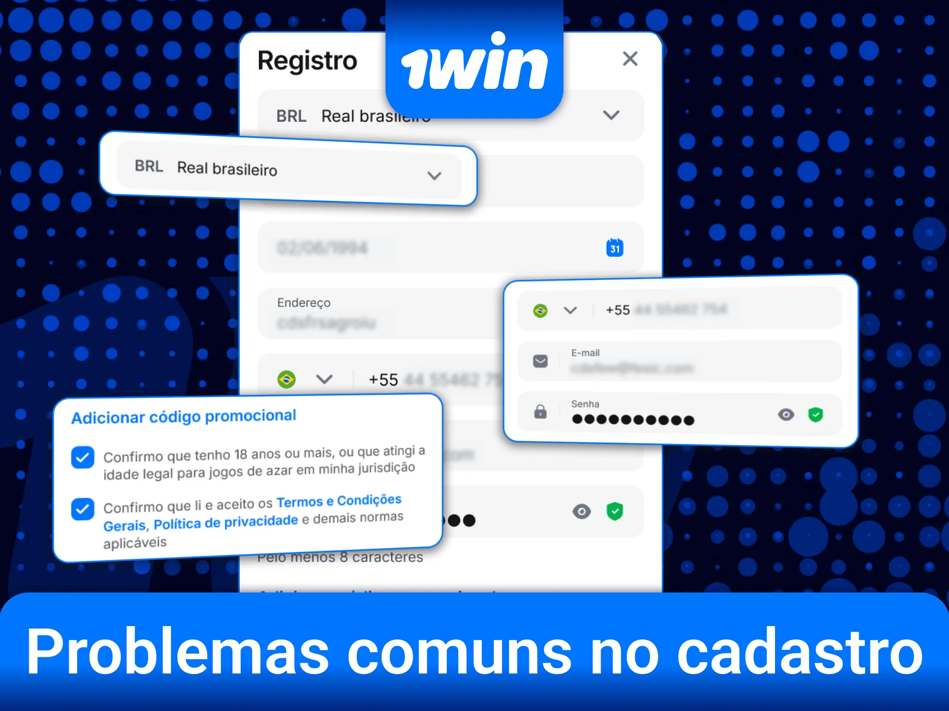 Descubra como resolver problemas comuns de cadastro na plataforma da 1win.