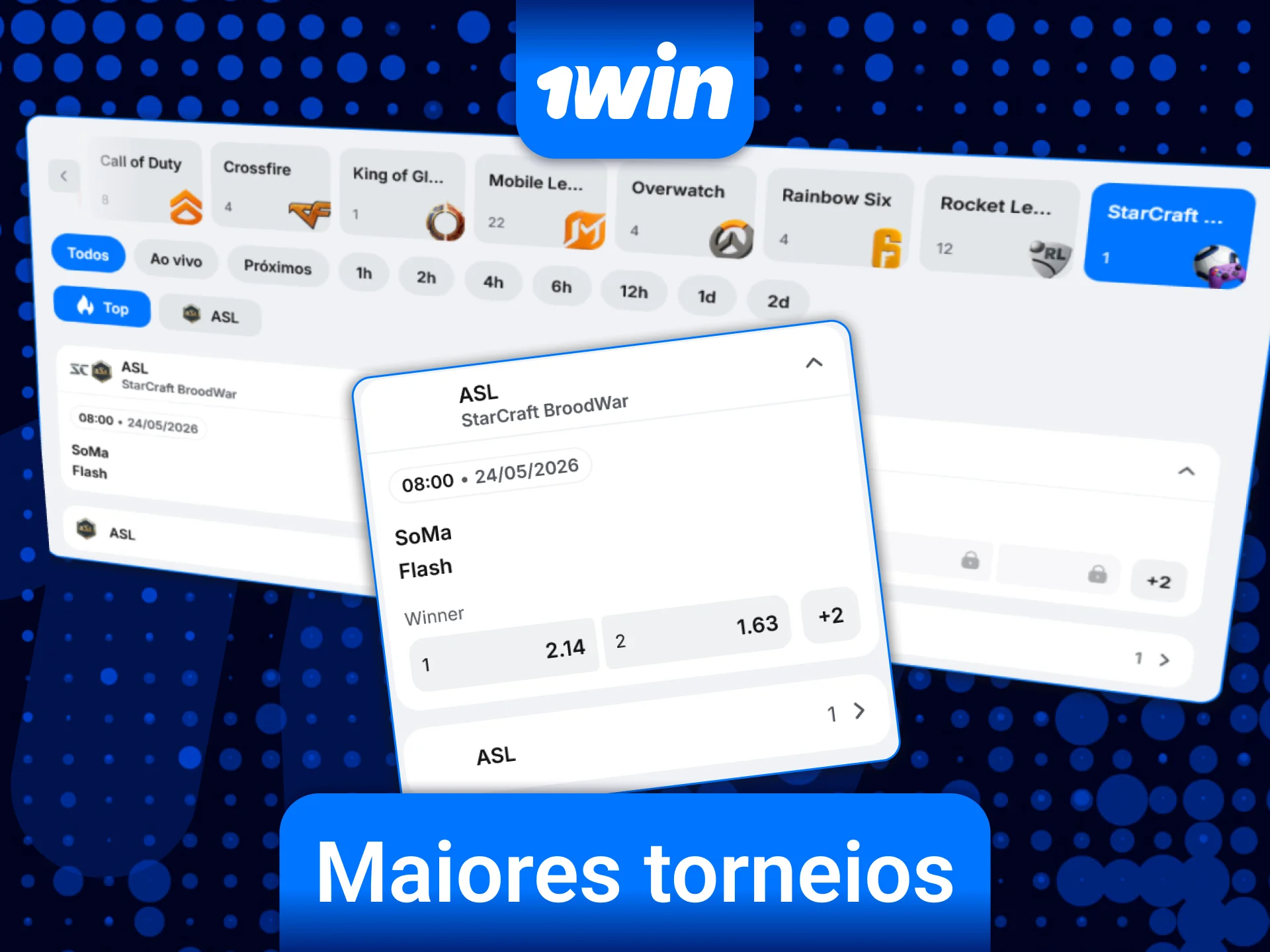 Conheça os maiores torneios de StarCraft II e comece a lucrar na 1win.