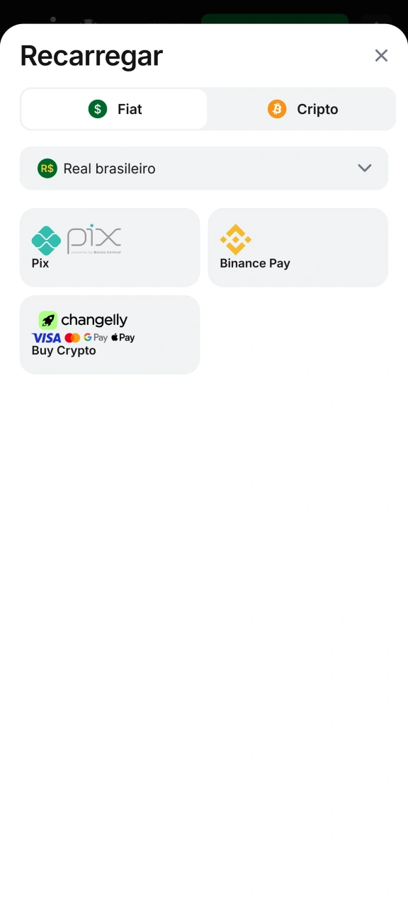 Adicione saldo com Pix ou criptomoedas para apostar no Aviator na 1win.