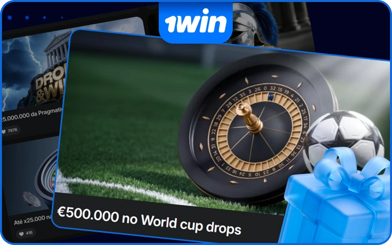 Divirta-se nos jogos ao vivo e ganhe prêmios extras na 1win.