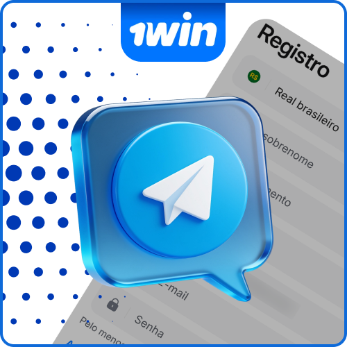 Use seu perfil social preferido para criar sua conta na 1win.