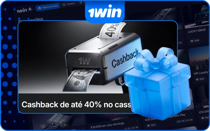 Recupere parte do seu saldo perdido jogando no cassino 1win.