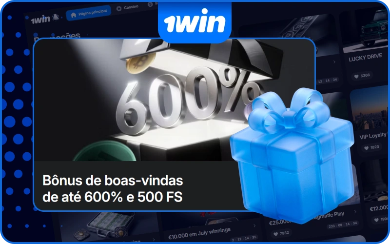 Ganhe um excelente pacote inicial ao realizar seu registro na 1win.