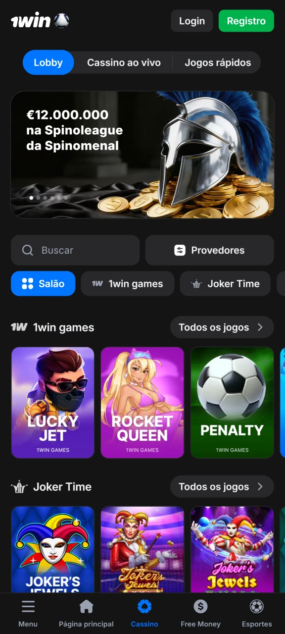 Explore a emocionante aba de jogos virtuais do cassino da 1win.
