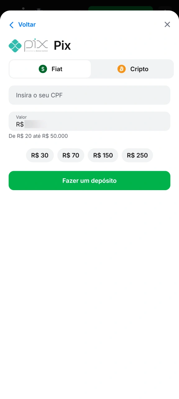 Recarregue seu saldo de jogo para buscar grandes prêmios na 1win.