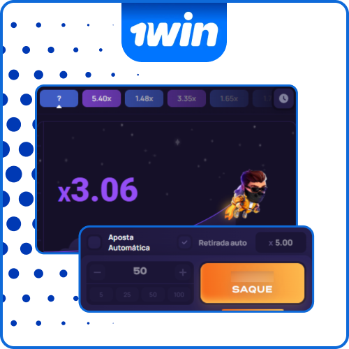 Programe a retirada dos seus prêmios no Lucky Jet da 1win.