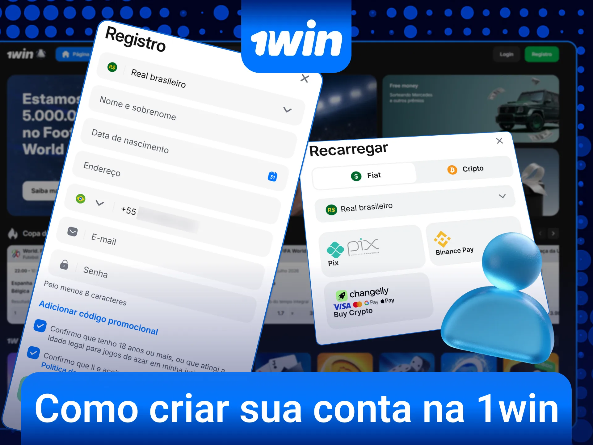 Faça seu registro na 1win e comece a aproveitar os jogos.
